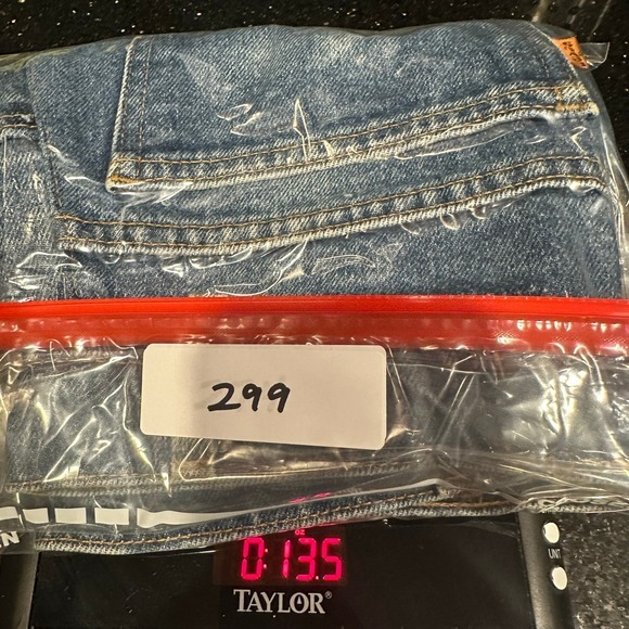 Levis 575 Jean Shorts Women Size 29x3 Orange Tab High Waist‎ Cut Off Dark Denim - Picture 13 of 13